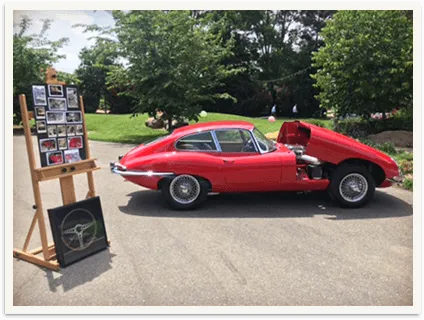 red sports car
